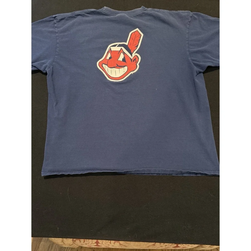 Cleveland Indians Vintage Nike Center Swoosh Established 1901 Men's XXL